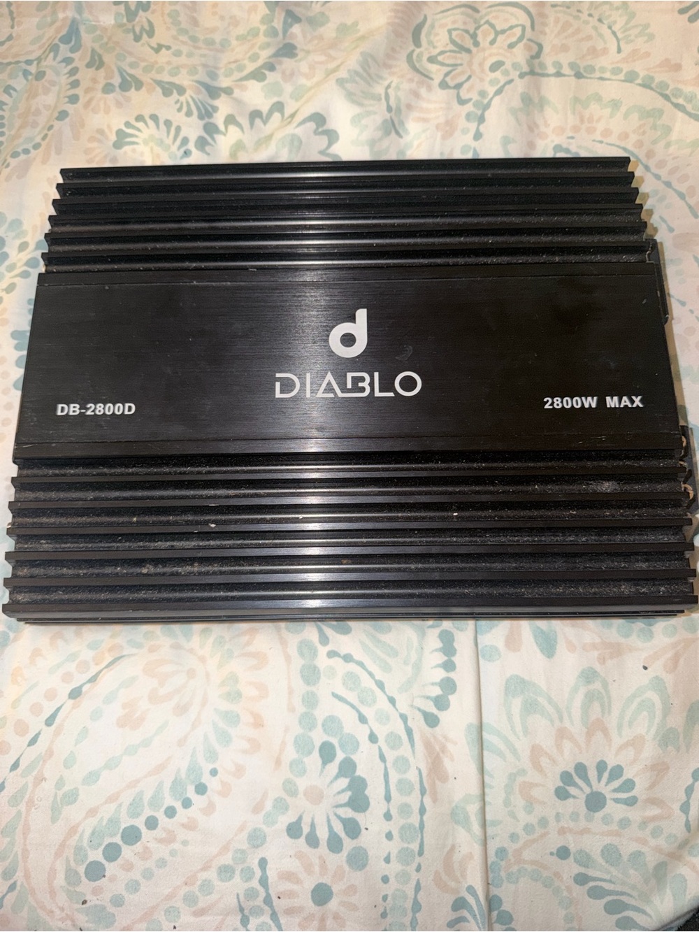 DB-2800D 2800W Max Car Amplifier - Black